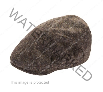 Flat cap brown tweed blend » Hats | Highland Etc Ltd